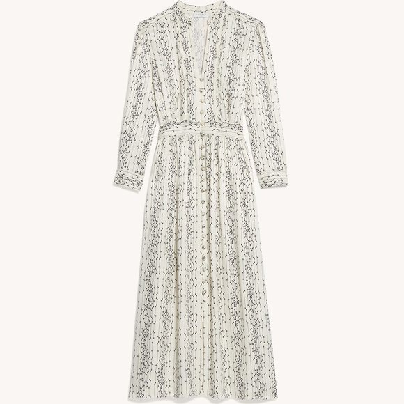 Sandro Shira Silky Maxi Dress - Picture 4 of 5